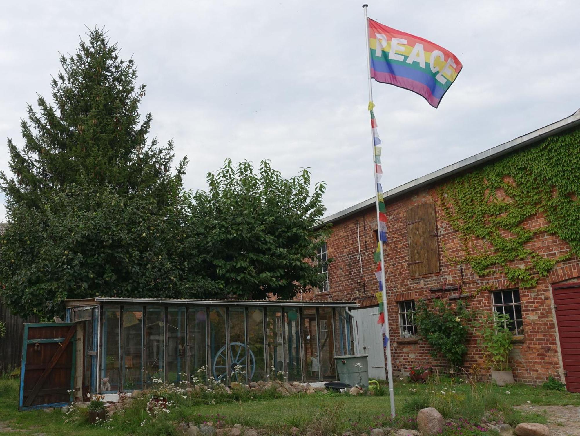 Ferienwohnung Zallnerhof Am Elberadweg In Steutz Exteriör bild