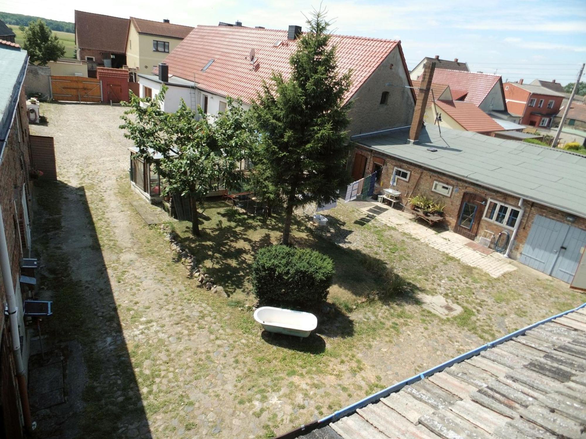 Ferienwohnung Zallnerhof Am Elberadweg In Steutz Exteriör bild